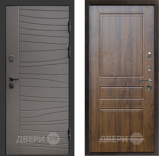 Входная металлическая Дверь Престиж Siciliya Классика Дуб в Ногинск