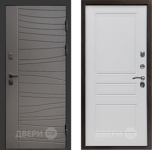 Входная металлическая Дверь Престиж Siciliya Классика Белый матовый в Ногинск