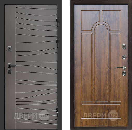 Входная металлическая Дверь Престиж Siciliya Арка Дуб в Ногинск