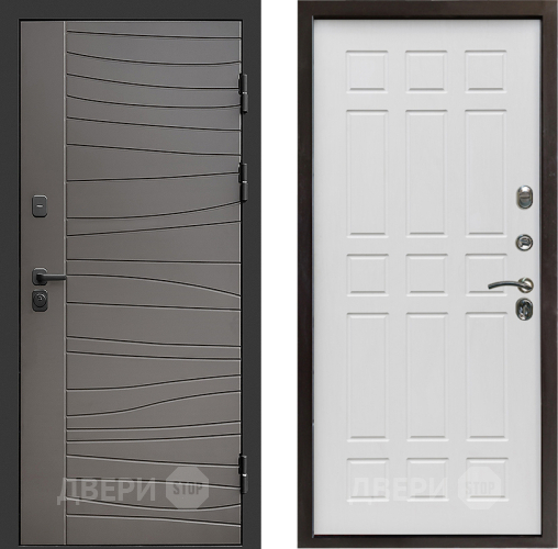 Входная металлическая Дверь Престиж Siciliya Спарта Белое дерево в Ногинск