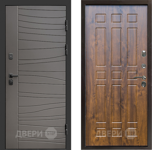 Входная металлическая Дверь Престиж Siciliya Спарта Дуб в Ногинск