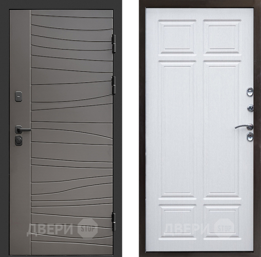 Входная металлическая Дверь Престиж Siciliya Премиум Лиственница белая в Ногинск