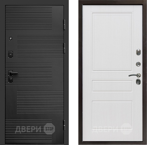 Входная металлическая Дверь Престиж Favorit Классика Белое дерево в Ногинск