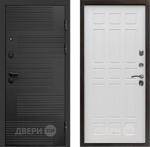 Входная металлическая Дверь Престиж Favorit Спарта Лиственница белая в Ногинск