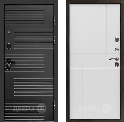 Входная металлическая Дверь Престиж Favorit Горизонт Бетон белый в Ногинск