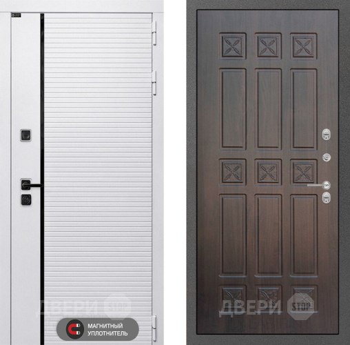 Входная металлическая Дверь Лабиринт (LABIRINT) Royal 16 VINORIT Алмон 28 в Ногинск