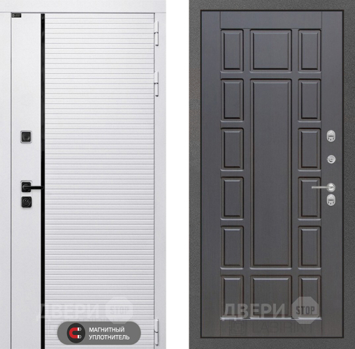 Входная металлическая Дверь Лабиринт (LABIRINT) Royal 12 Венге в Ногинск