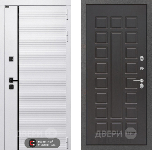 Входная металлическая Дверь Лабиринт (LABIRINT) Royal 04 Венге в Ногинск