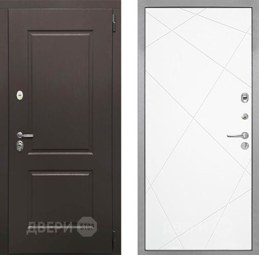 Входная металлическая Дверь Интекрон (INTECRON) Кампо Лучи-М Софт милк в Ногинск