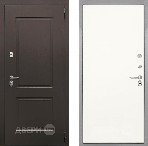 Входная металлическая Дверь Интекрон (INTECRON) Кампо Гладкая Слоновая кость в Ногинск