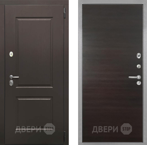 Входная металлическая Дверь Интекрон (INTECRON) Кампо Гладкая Эковенге поперечный в Ногинск