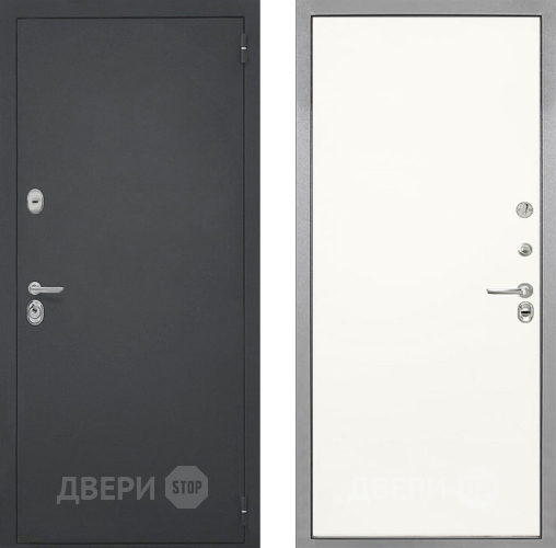 Входная металлическая Дверь Интекрон (INTECRON) Гектор Гладкая Слоновая кость в Ногинск