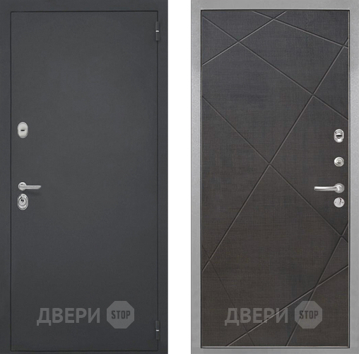 Входная металлическая Дверь Интекрон (INTECRON) Гектор Лучи-М Венге распил кофе в Ногинск