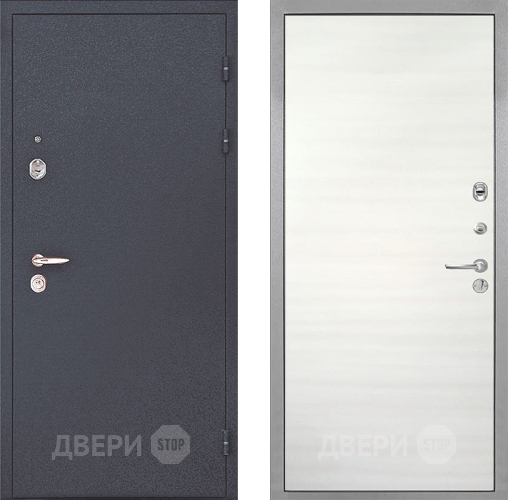 Входная металлическая Дверь Интекрон (INTECRON) Колизей Гладкая Дуб сильвер поперечный в Ногинск