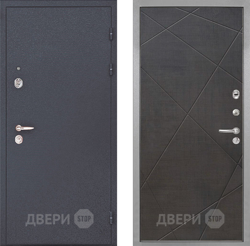 Входная металлическая Дверь Интекрон (INTECRON) Колизей Лучи-М Венге распил кофе в Ногинск