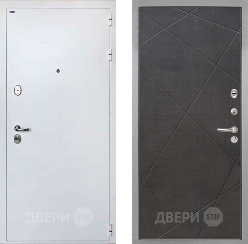 Входная металлическая Дверь Интекрон (INTECRON) Колизей White Лучи-М Венге распил кофе в Ногинск