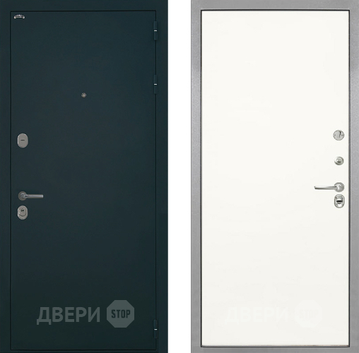 Входная металлическая Дверь Интекрон (INTECRON) Греция Гладкая Слоновая кость в Ногинск