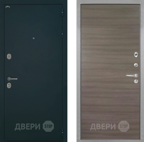 Входная металлическая Дверь Интекрон (INTECRON) Греция Гладкая Дуб тоскано поперечный в Ногинск
