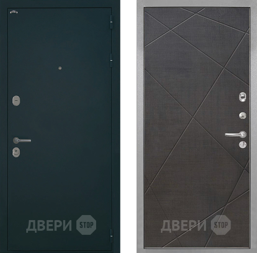 Входная металлическая Дверь Интекрон (INTECRON) Греция Лучи-М Венге распил кофе в Ногинск