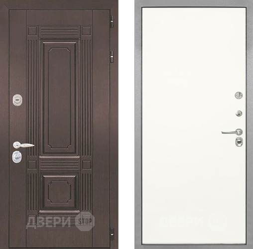 Входная металлическая Дверь Интекрон (INTECRON) Италия Гладкая Слоновая кость в Ногинск