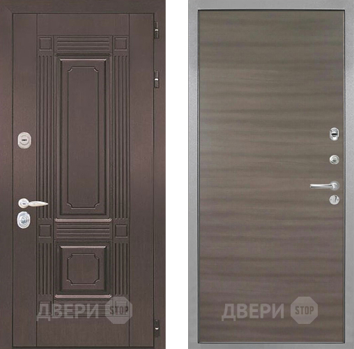 Дверь Интекрон (INTECRON) Италия Гладкая Дуб тоскано поперечный в Ногинск
