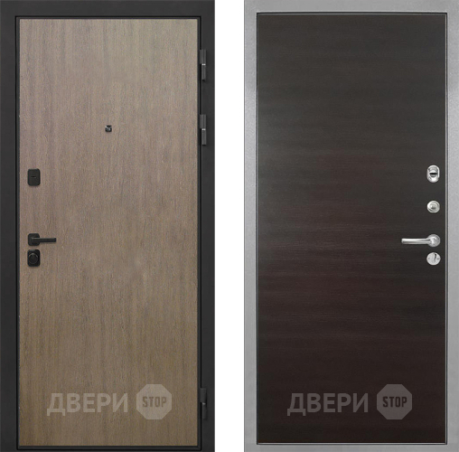 Дверь Интекрон (INTECRON) Профит Black Венге Коричневый Гладкая Эковенге поперечный в Ногинск