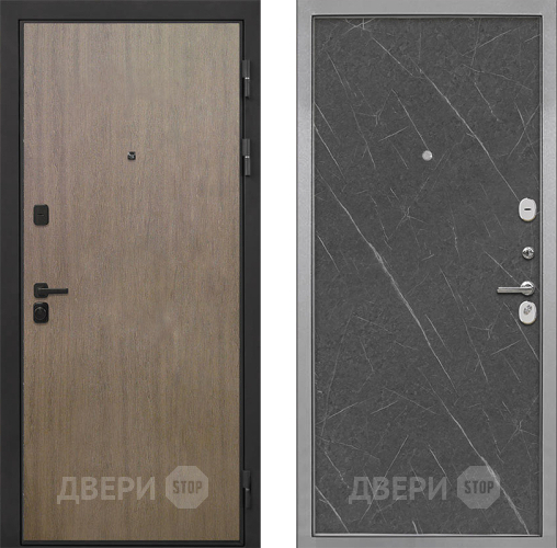 Дверь Интекрон (INTECRON) Профит Black Венге Коричневый Гладкая Гранит лава оникс в Ногинск