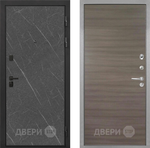 Дверь Интекрон (INTECRON) Профит Black Гранит Лава Оникс Гладкая Дуб тоскано поперечный в Ногинск