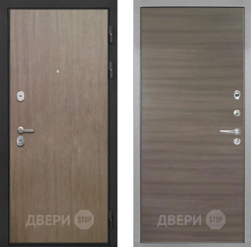Входная металлическая Дверь Интекрон (INTECRON) Гектор Венге Коричневый Гладкая Дуб тоскано поперечный в Ногинск