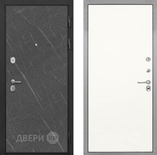 Дверь Интекрон (INTECRON) Гектор Гранит Лава Оникс Гладкая Слоновая кость в Ногинск