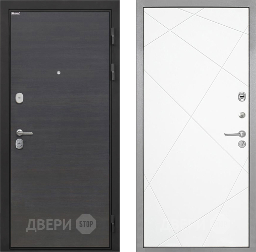 Входная металлическая Дверь Интекрон (INTECRON) Гектор Эковенге Лучи-М Софт милк в Ногинск