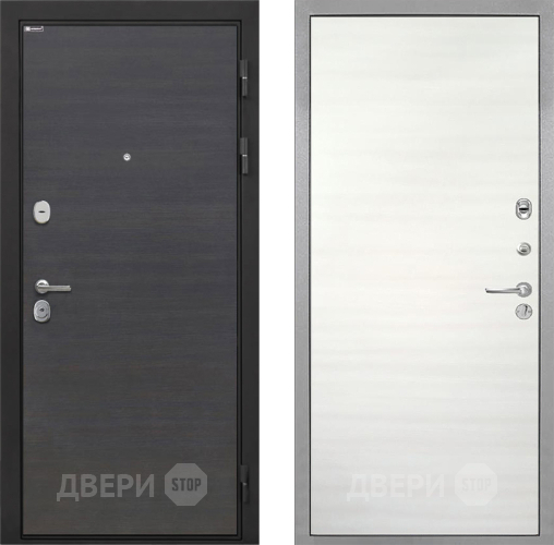 Входная металлическая Дверь Интекрон (INTECRON) Гектор Эковенге Гладкая Дуб сильвер поперечный в Ногинск