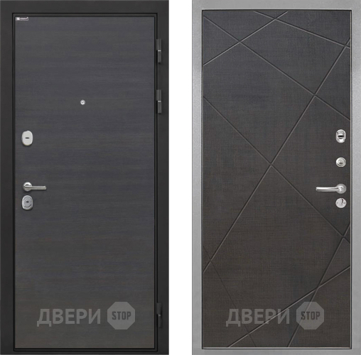 Входная металлическая Дверь Интекрон (INTECRON) Гектор Эковенге Лучи-М Венге распил кофе в Ногинск