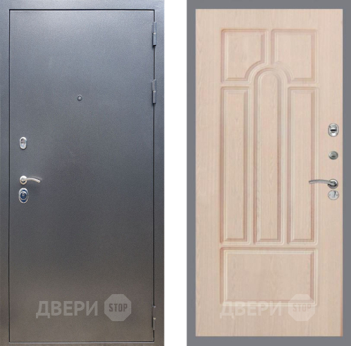 Входная металлическая Дверь Рекс (REX) 11 FL-58 Беленый дуб в Ногинск