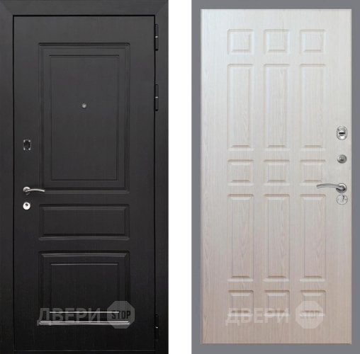 Входная металлическая Дверь Рекс (REX) 6 Венге FL-33 Беленый дуб в Ногинск