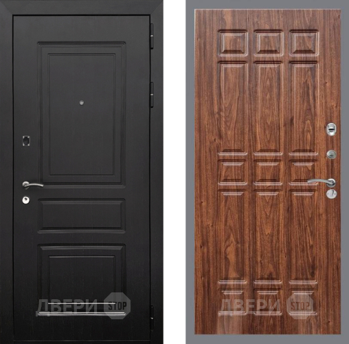 Входная металлическая Дверь Рекс (REX) 6 Венге FL-33 орех тисненый в Ногинск