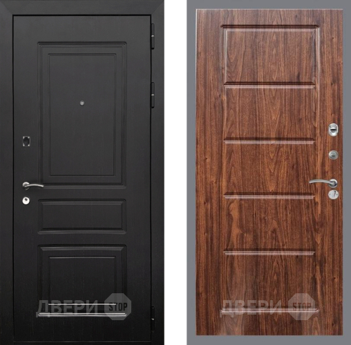 Входная металлическая Дверь Рекс (REX) 6 Венге FL-39 орех тисненый в Ногинск