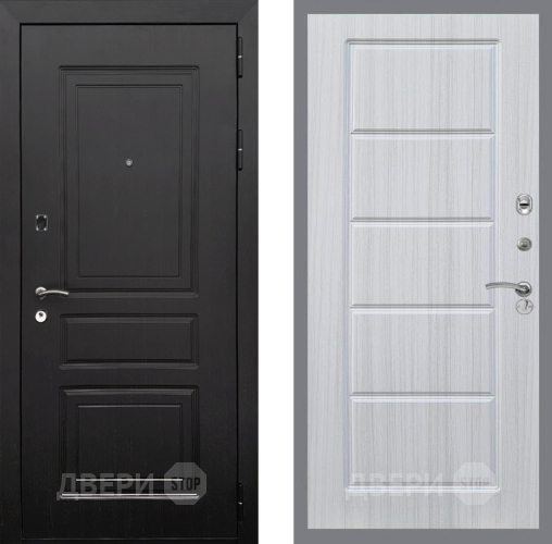 Входная металлическая Дверь Рекс (REX) 6 Венге FL-39 Сандал белый в Ногинск