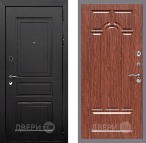 Входная металлическая Дверь Рекс (REX) 6 Венге FL-58 орех тисненый в Ногинск