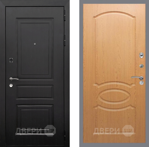 Входная металлическая Дверь Рекс (REX) 6 Венге FL-128 Дуб в Ногинск