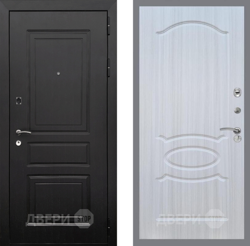 Входная металлическая Дверь Рекс (REX) 6 Венге FL-128 Сандал белый в Ногинск