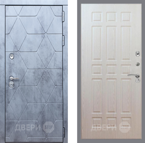 Входная металлическая Дверь Рекс (REX) 28 FL-33 Беленый дуб в Ногинск