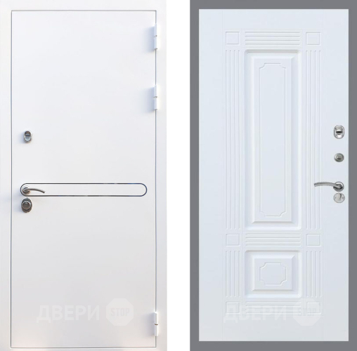 Входная металлическая Дверь Рекс (REX) 27 FL-2 Силк Сноу в Ногинск