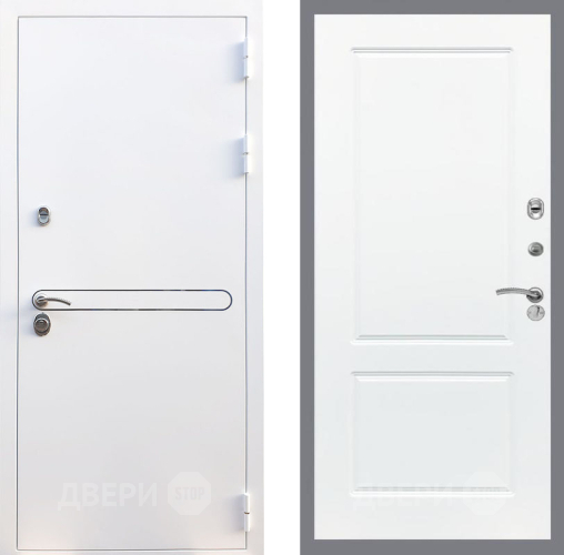 Входная металлическая Дверь Рекс (REX) 27 FL-117 Силк Сноу в Ногинск