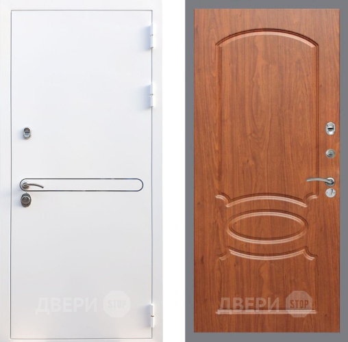 Входная металлическая Дверь Рекс (REX) 27 FL-128 Морёная берёза в Ногинск