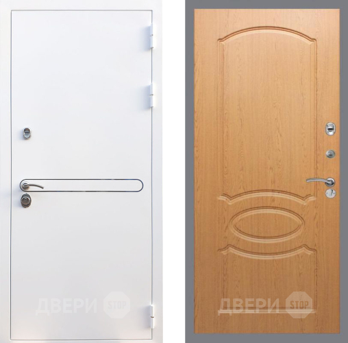 Входная металлическая Дверь Рекс (REX) 27 FL-128 Дуб в Ногинск