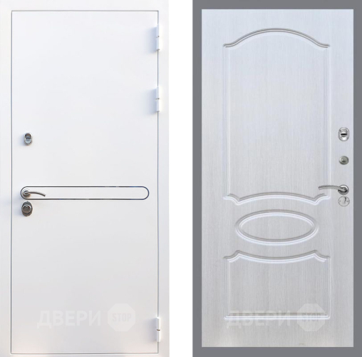 Входная металлическая Дверь Рекс (REX) 27 FL-128 Лиственница беж в Ногинск