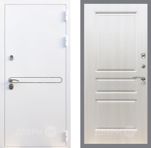 Входная металлическая Дверь Рекс (REX) 27 FL-243 Лиственница беж в Ногинск