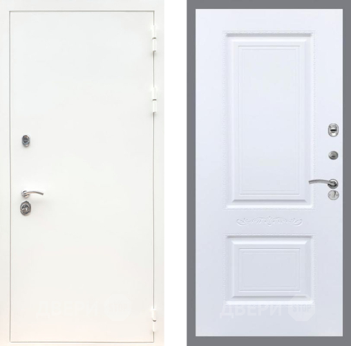 Дверь Рекс (REX) 5 Белая Шагрень Смальта Силк Сноу в Ногинск