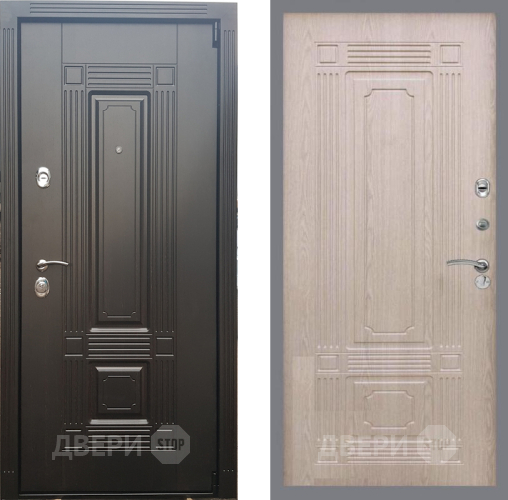 Входная металлическая Дверь Рекс (REX) 9 FL-2 Беленый дуб в Ногинск